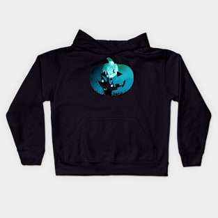 Jack-O-Lantern Haunted House Kids Hoodie